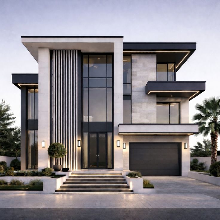 مبنى تجاري معاصر